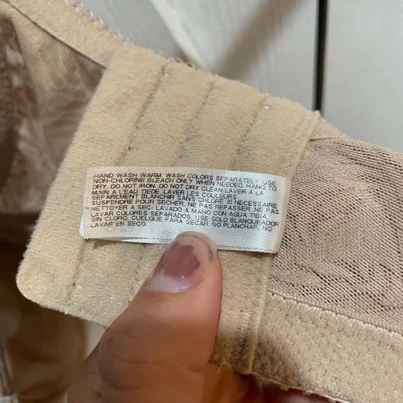 Wacoal Jacquard Underwire Bra nude 36DDD - Picture 5 of 6